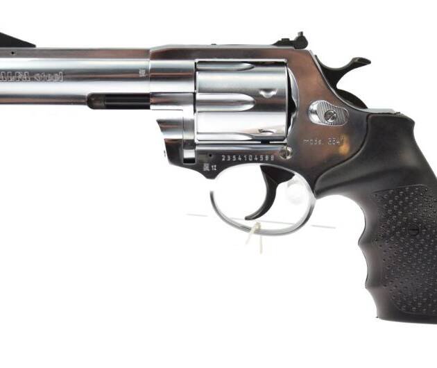 Alfa 4" Adj, Chrome .357Mag