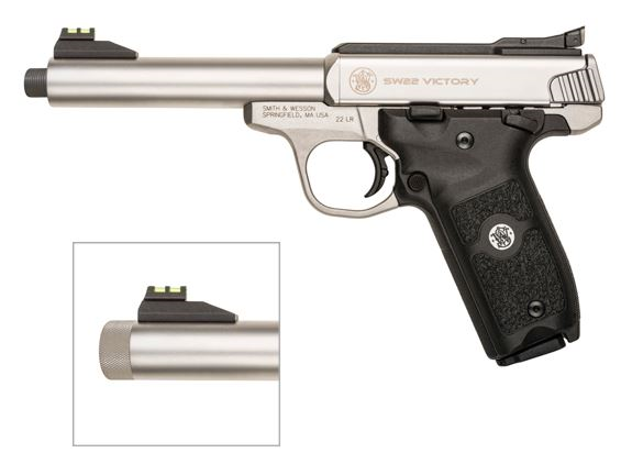 S&W SW22 Victory TB STS .22LR 5.5