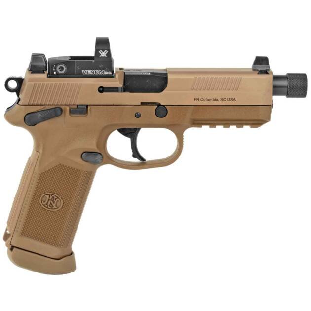 FN FNX TACT 45ACP 15RD FDE NS 2MAG