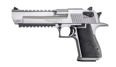 Desert Eagle Mag.Research .50AE, Stainless mit Weaver Rail