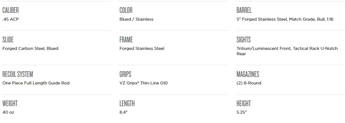 Springfield Armory 1911 Emissary 45ACP – Bild 4