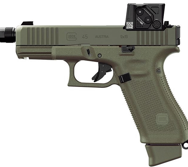 Glock45 Hunter MOS TB Green9mmPara