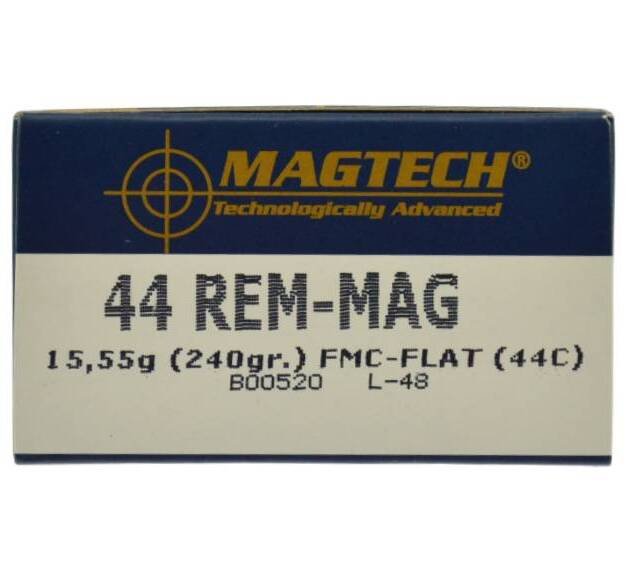 44 Rem Mag. 240gr. FMC FLAT