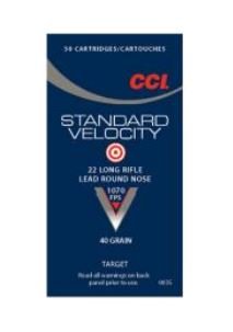 22LR CCI Standard Velocity 40gr