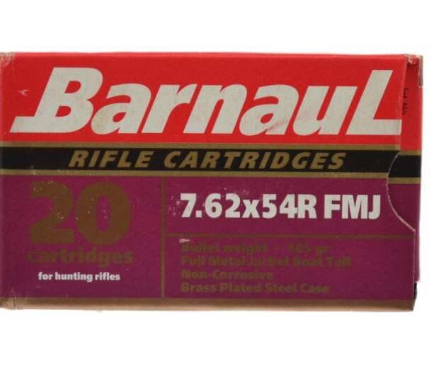 7.62x54R Barnaul 185gr. FMJ