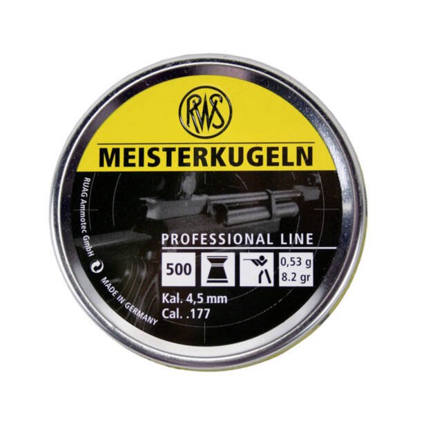 Meisterkugeln Gelb 4.5mmD LG 0.53