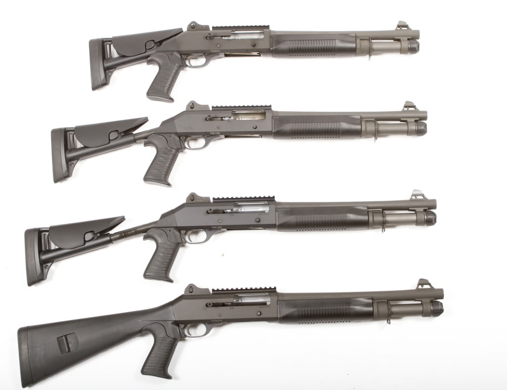 Benelli M4 Super 90 inkl.Choke, Ghost Sight, Telescope Stock – Bild 3