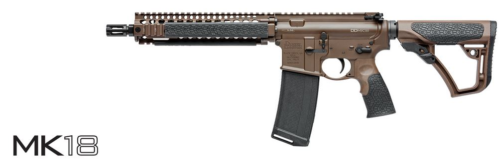 DANIEL DEFENSE MK18, SHORT BARREL 10.3" 5.56mm NATO