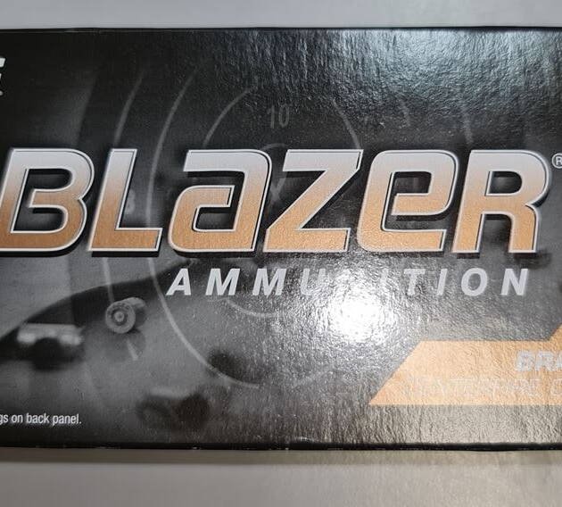 9mm Para Blazer 124grs FMJ