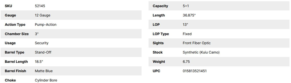 Mossberg 590 Thunder Ranch 12/76 – Bild 3