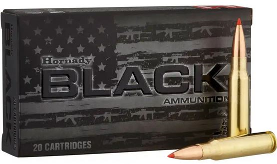 308 Win Hornady A-Max 168gr Black