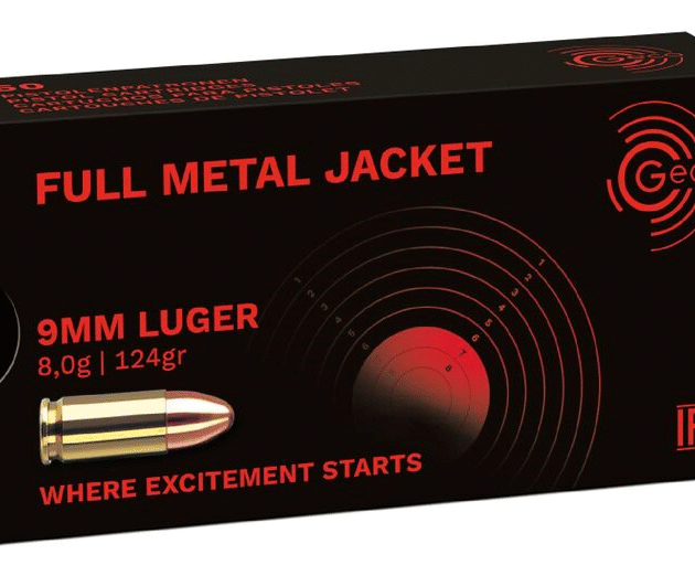 9mm Para Geco 124gr FMJ