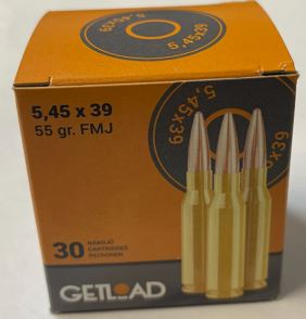 5.45x39 Get Load 55g FMJ