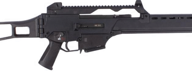 H&K HK243 S SAR Schwarz .223