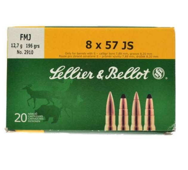 8x57JS S&B VLM 29*10 12.7g