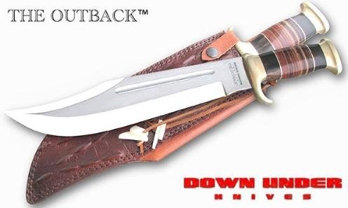 Outback Crocodile Bowie 28cm