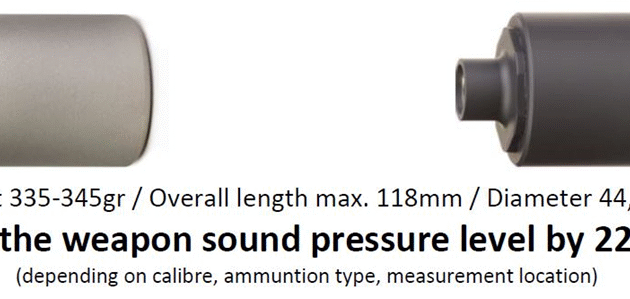 ASE UTRA Suppressor / Schalldämpfer SL5i