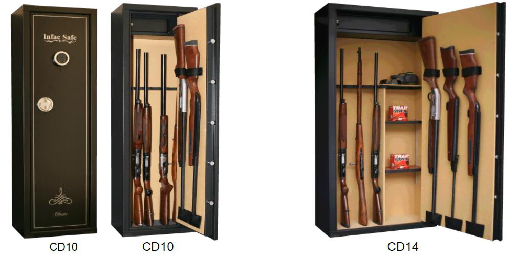 Infac Waffentresore CD10 CD14 CD16