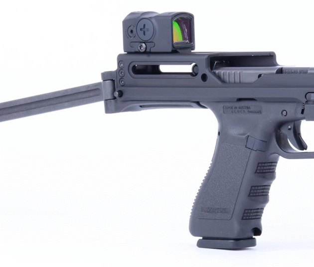 B&T USW-G17 und G19 mit Schiene