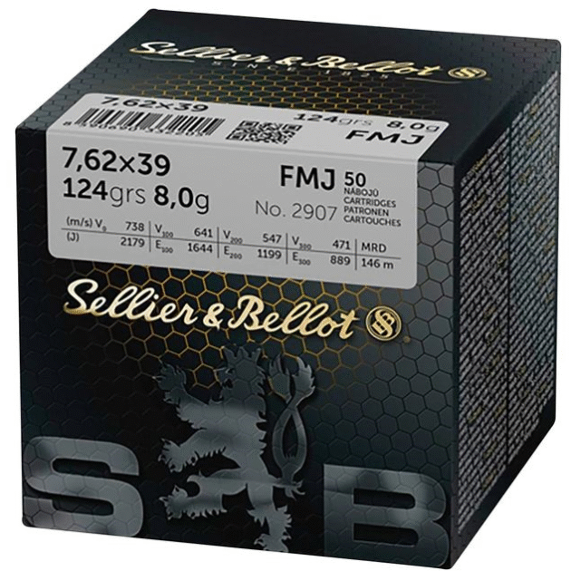 7.62x39mm S&B VLM 8g