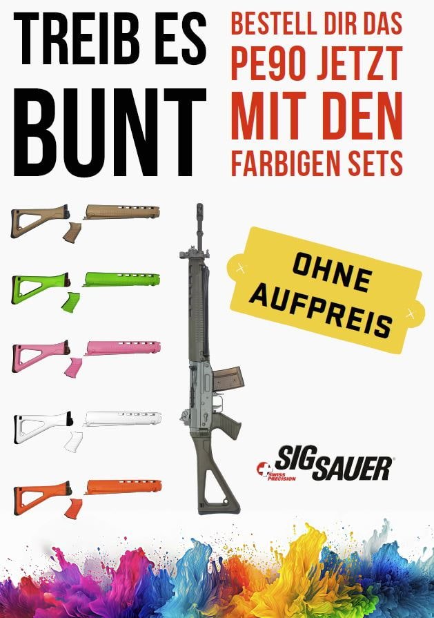 PE90 farbige Kunststoffsets