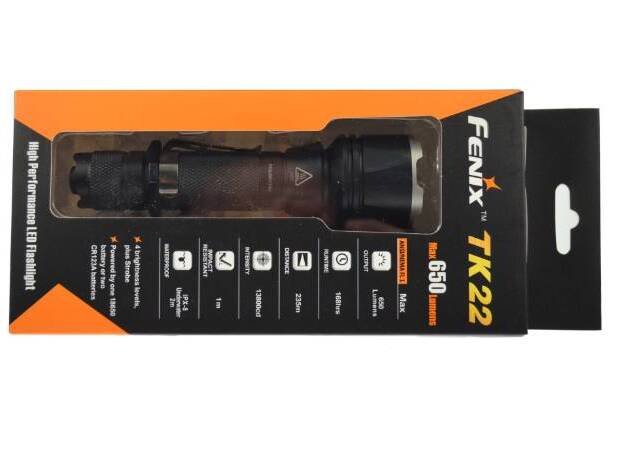 Fenix Lampe TK22 CR123A