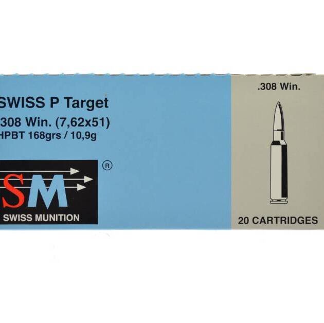 308 Winchester RUAG Swiss P Target